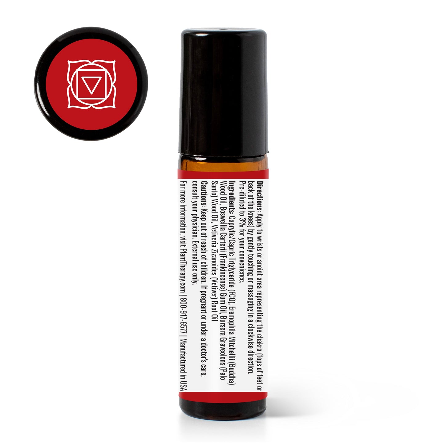 Grounded Foundation (Root Chakra) Essential Oil Pre-Diluted Roll-On