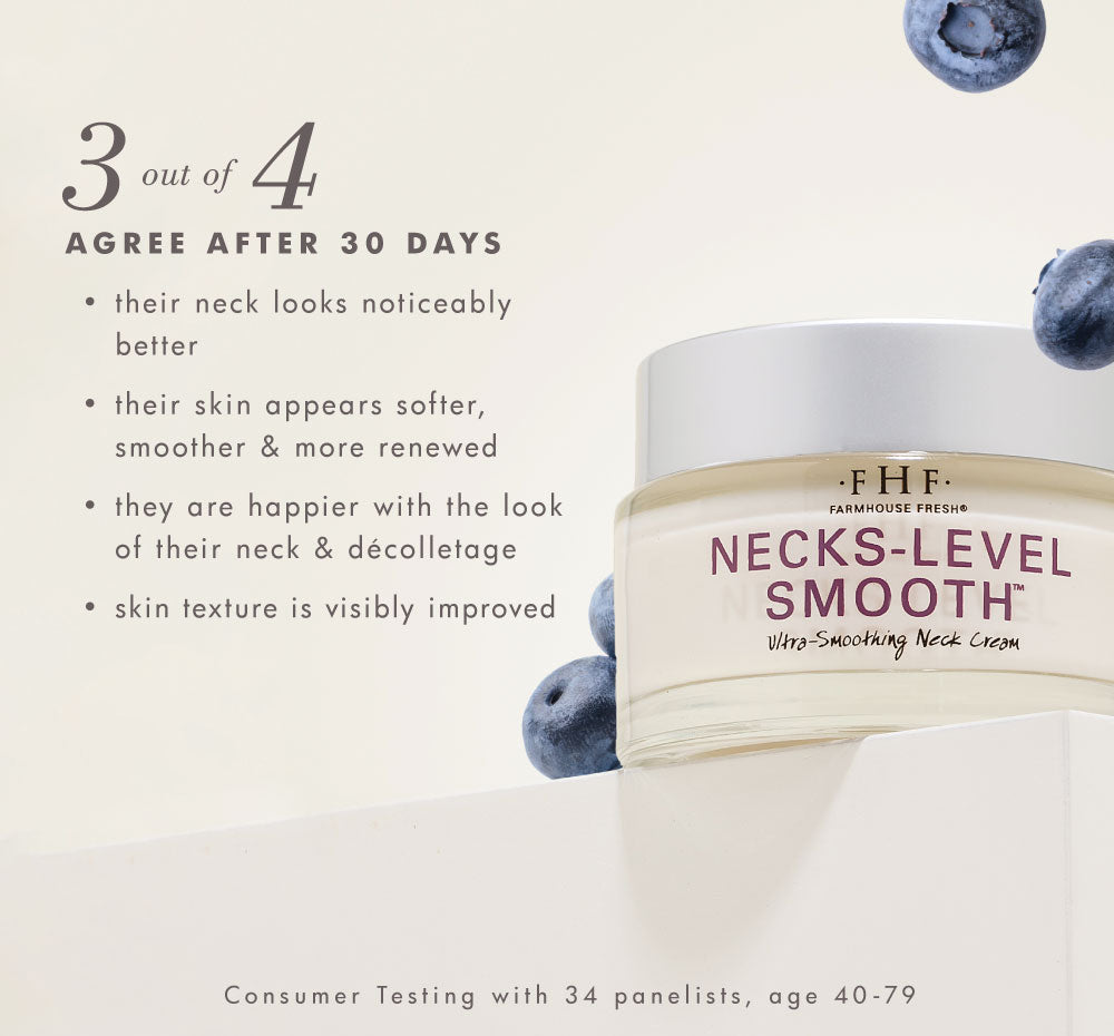 Necks-Level Smooth™ by FarmHouse Fresh skincare