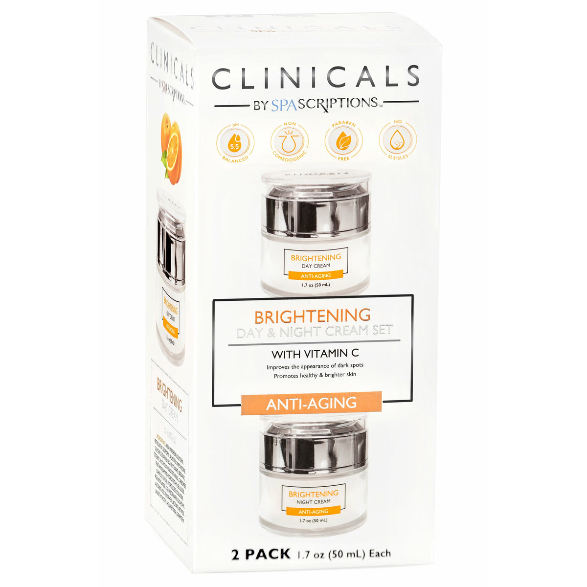 Clinicals Brightening Day & Night Cream Set