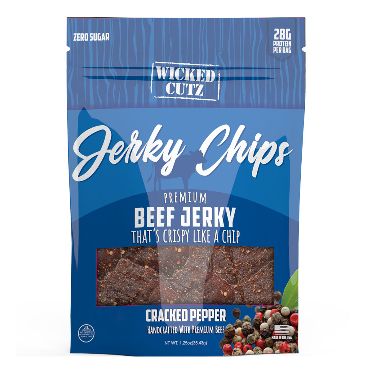 Wicked Cutz Jerky Chips