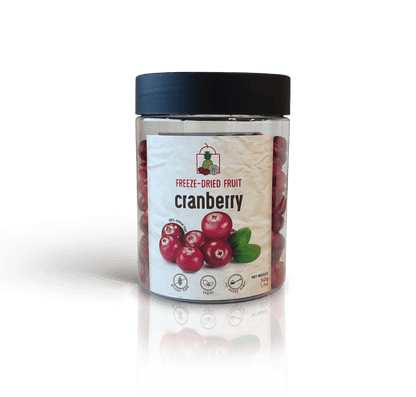 Freeze Dried Whole Cranberry Snack by The Rotten Fruit Box