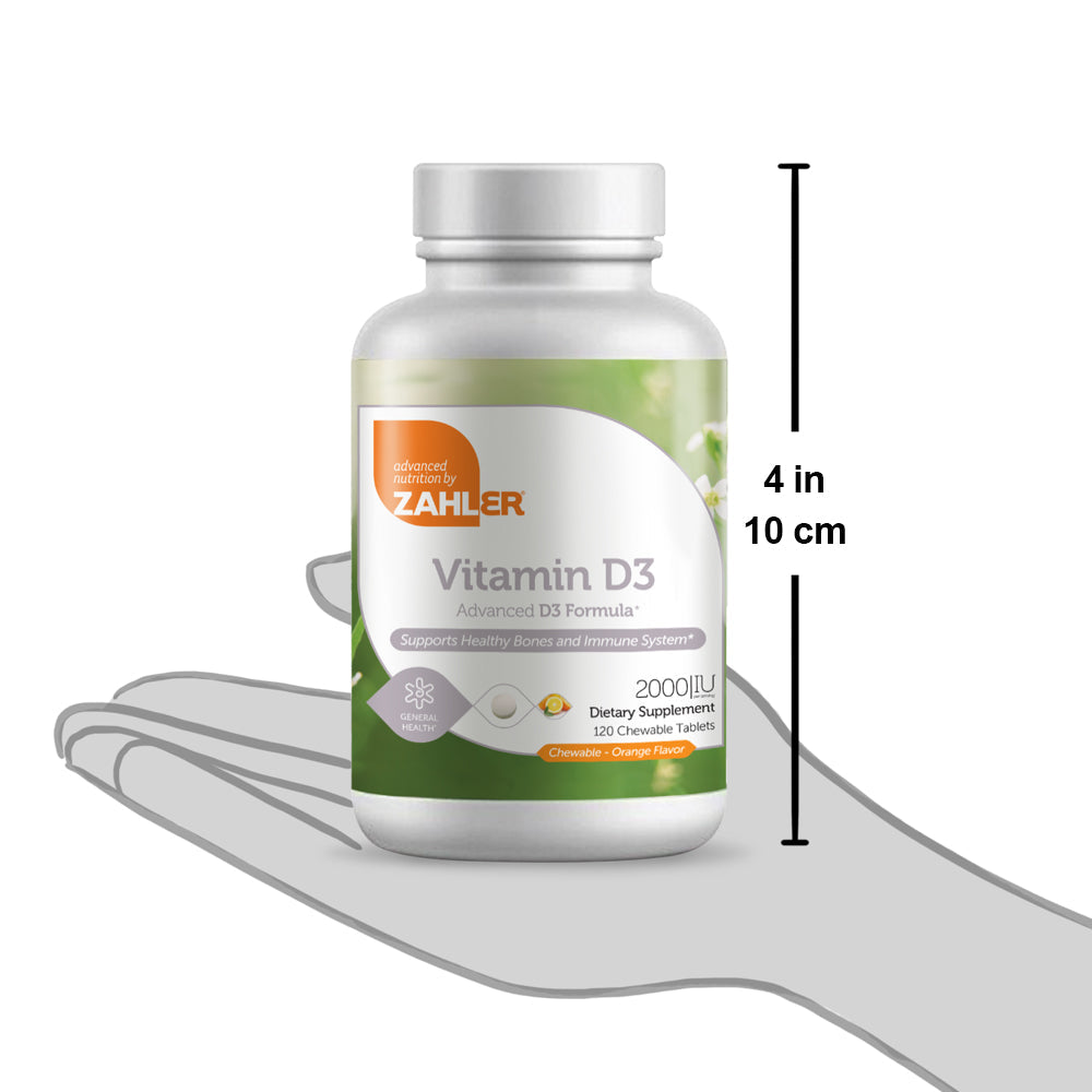 Vitamin D3 Chewable 2000 IU