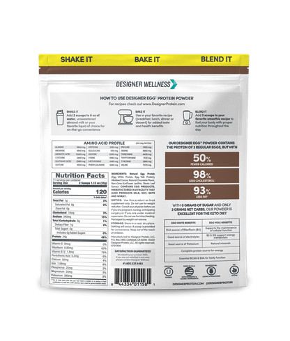 Chocolate Designer Egg | Designer Protein®