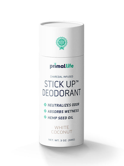 Deodorant 3 oz Stick Up (3 Month) by Primal Life Organics