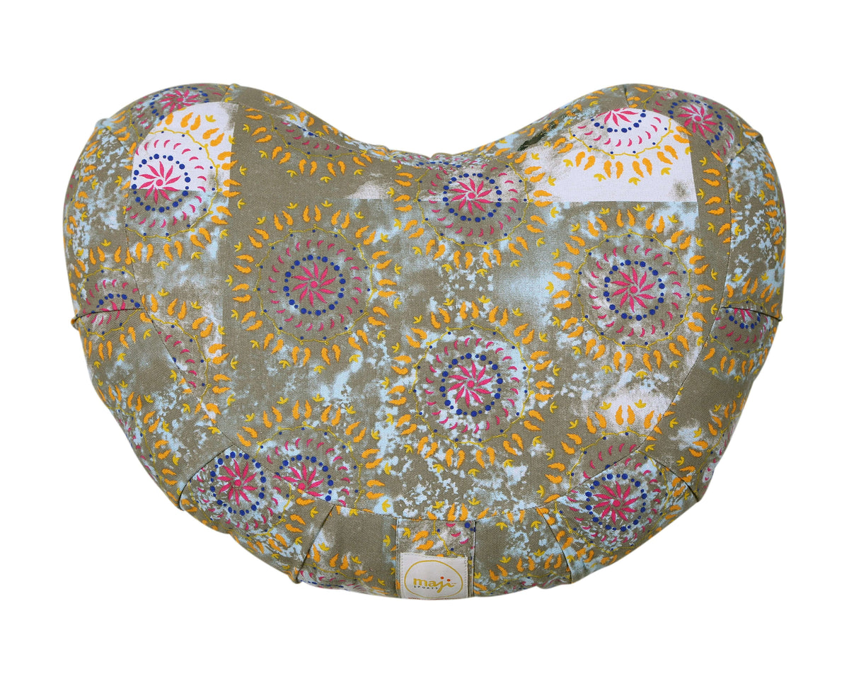 Halfmoon Zafu Yoga Meditation Pillow by Jupiter Gear