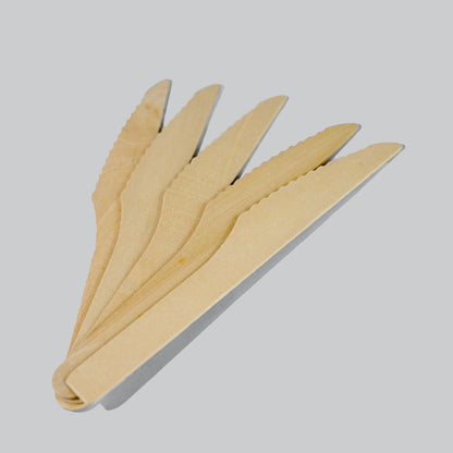 Wooden Knives (Wholesale/Bulk) - 1000 count by EQUO