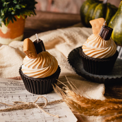 S’more Cupcake Candle