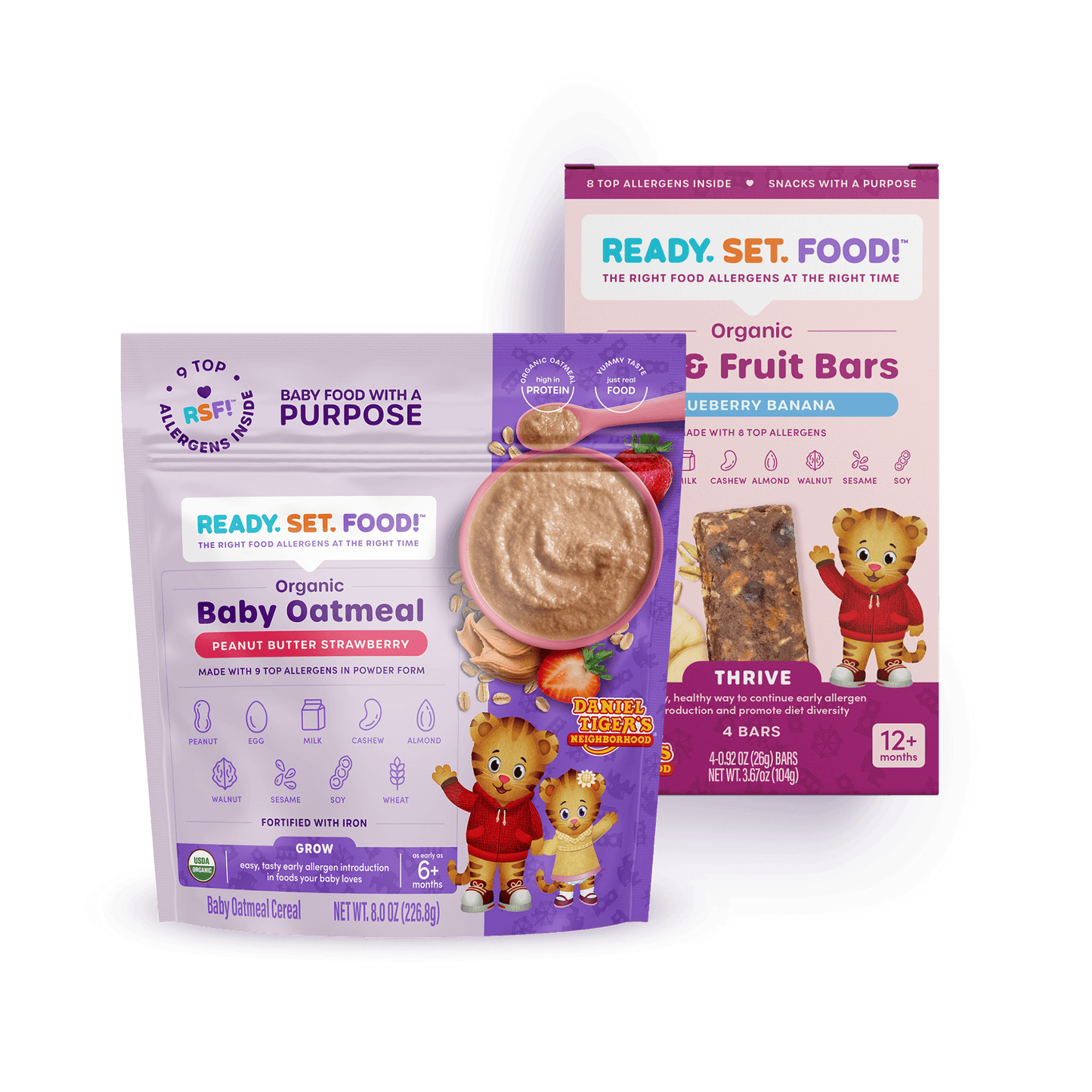 Organic Oat & Fruit Bars - Variety Packs