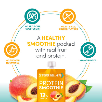 Protein Smoothie - Peach Mango 12 pack