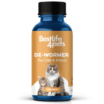 Homeopathic Broad Spectrum Dewormer for Cats & Kittens by BestLife4Pets