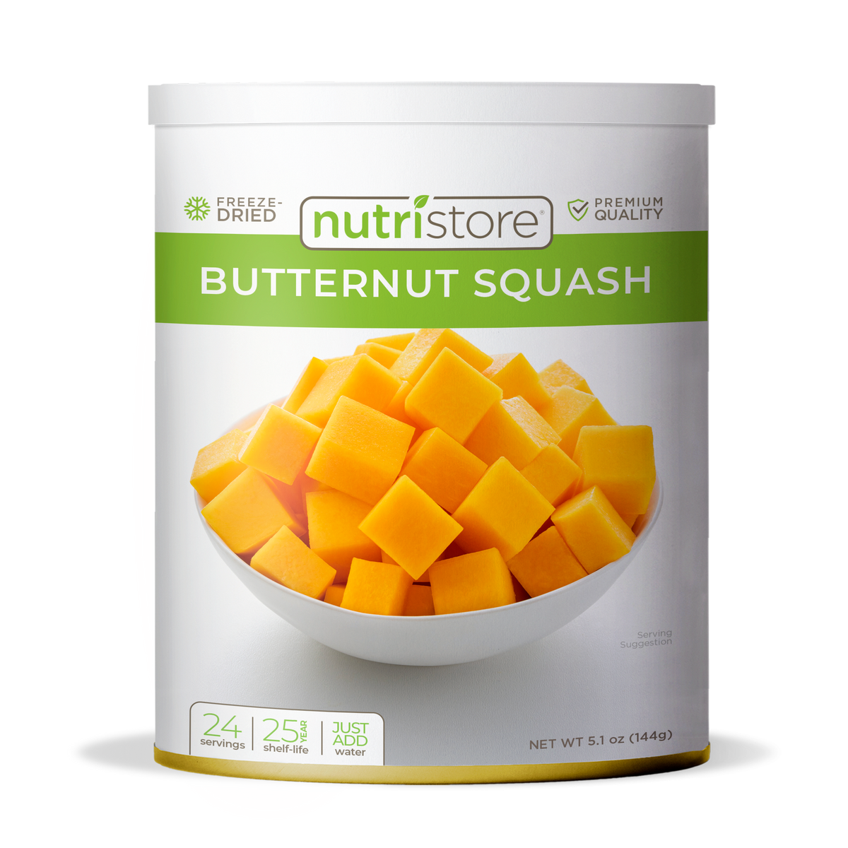 Butternut Squash Freeze Dried - #10 Can by Nutristore