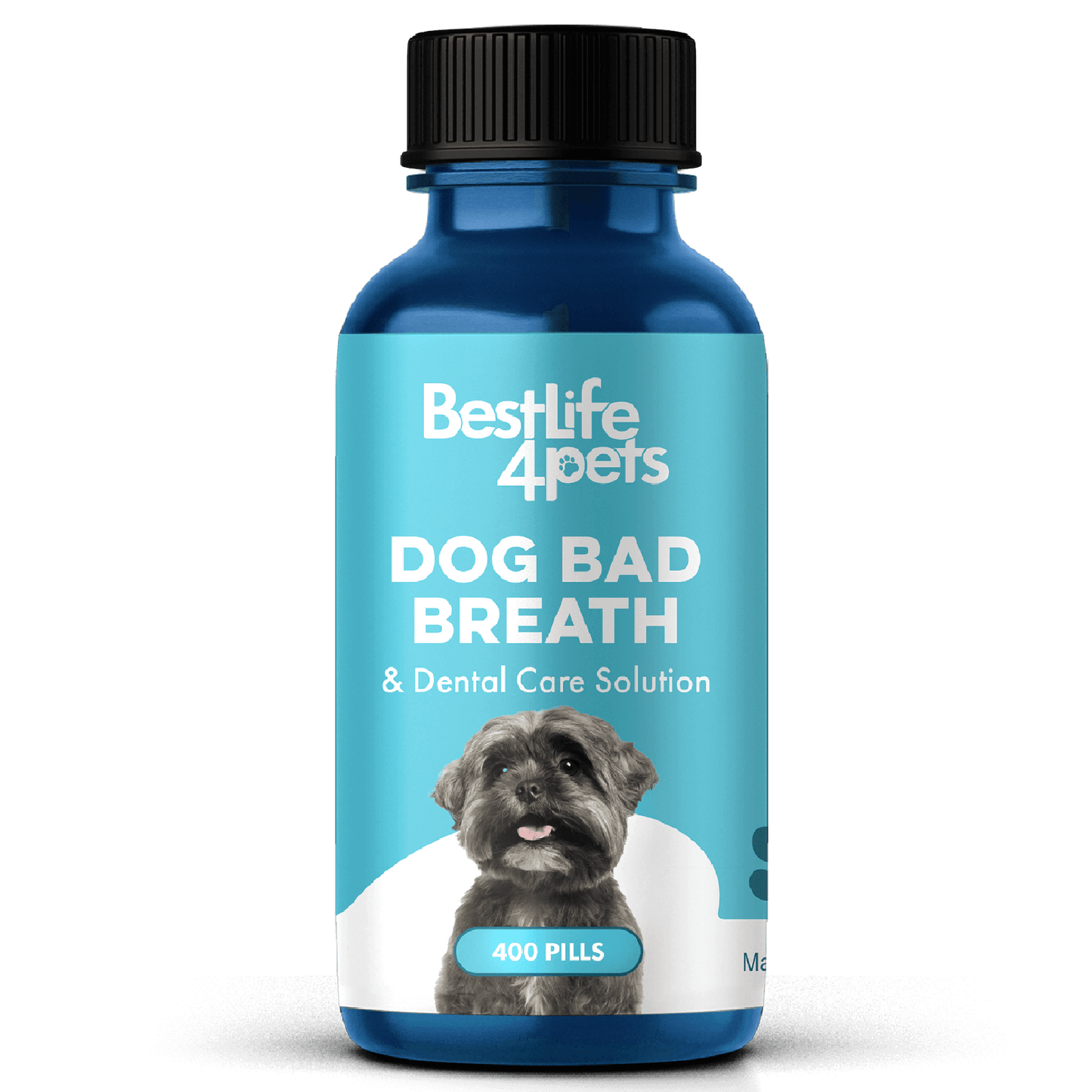 Dog Bad Breath & Dental Care Solution - Natural Remedy for Canine Oral Health by BestLife4Pets