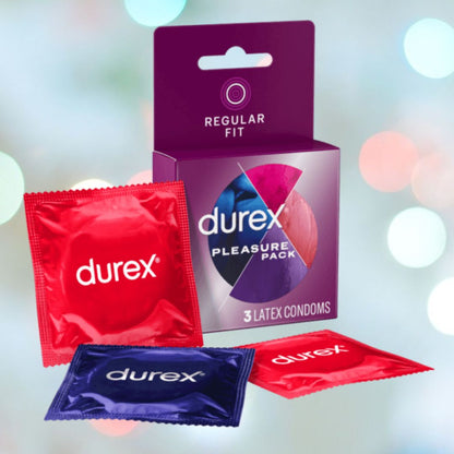 Durex Pleasure Pack Assorted Condoms