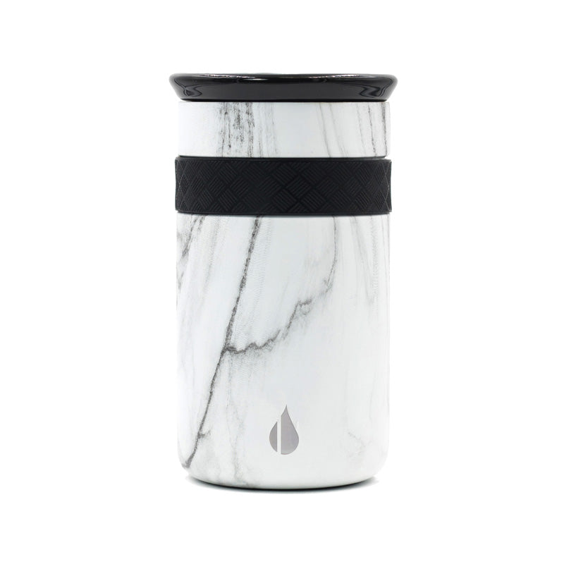 Artisan 12oz Tumbler - White Marble