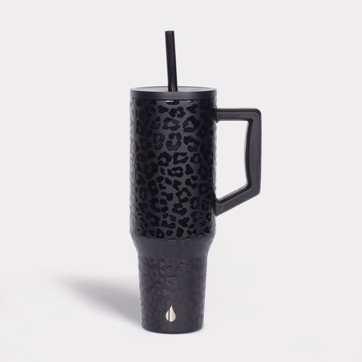 Commuter 40oz Tumbler - Black Leopard