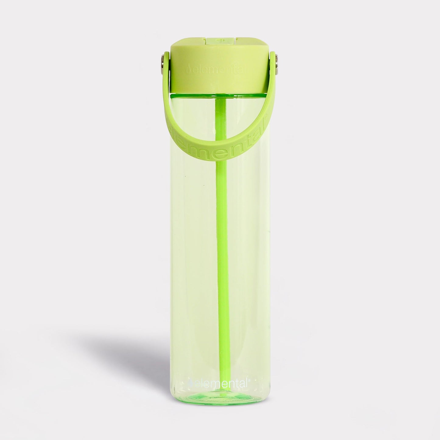 26 oz Tritan Plastic Water Bottle - Key Lime