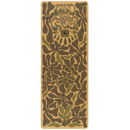 Find Your Center Original Cork Yoga Mat