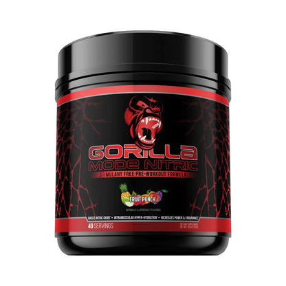 Gorilla Mind Gorilla Mode Nitric Stim-Free Pre-Workout