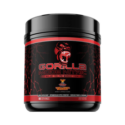 Gorilla Mind Gorilla Mode Nitric Stim-Free Pre-Workout