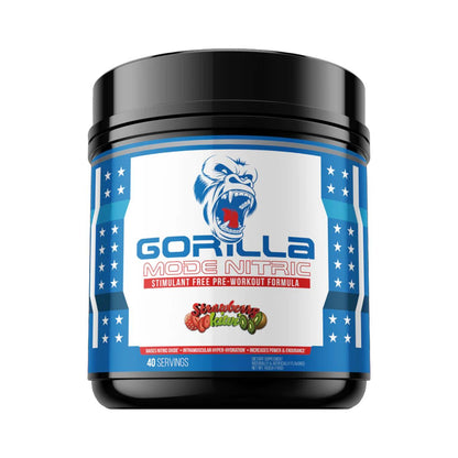 Gorilla Mind Gorilla Mode Nitric Stim-Free Pre-Workout