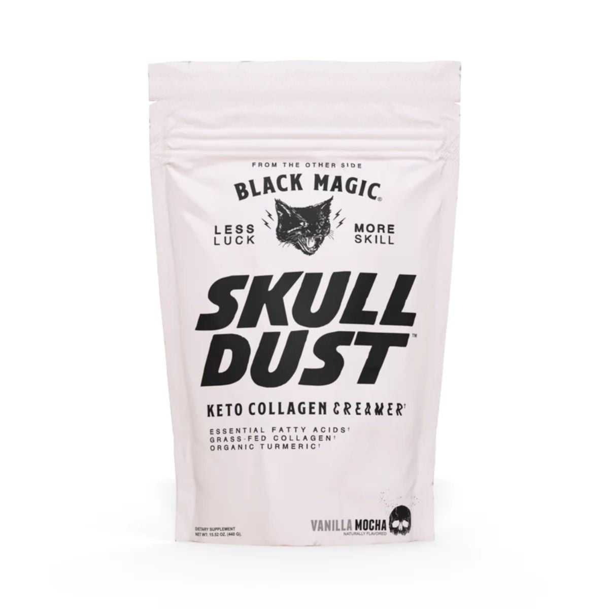 Black Magic Skull Dust Keto Collagen Coffee Creamer