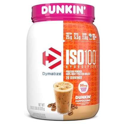 Dymatize ISO100 in Dunkin' Flavors