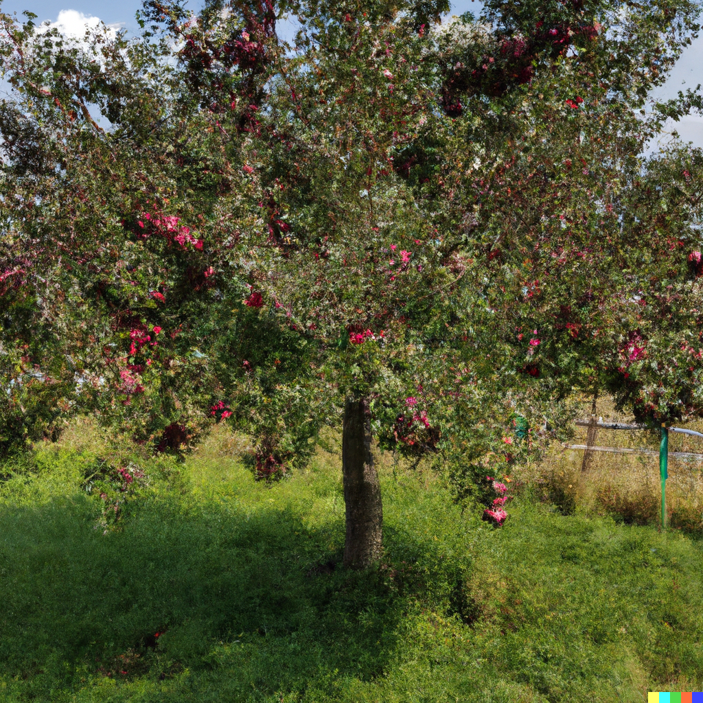 Fuji Red Apple Tree