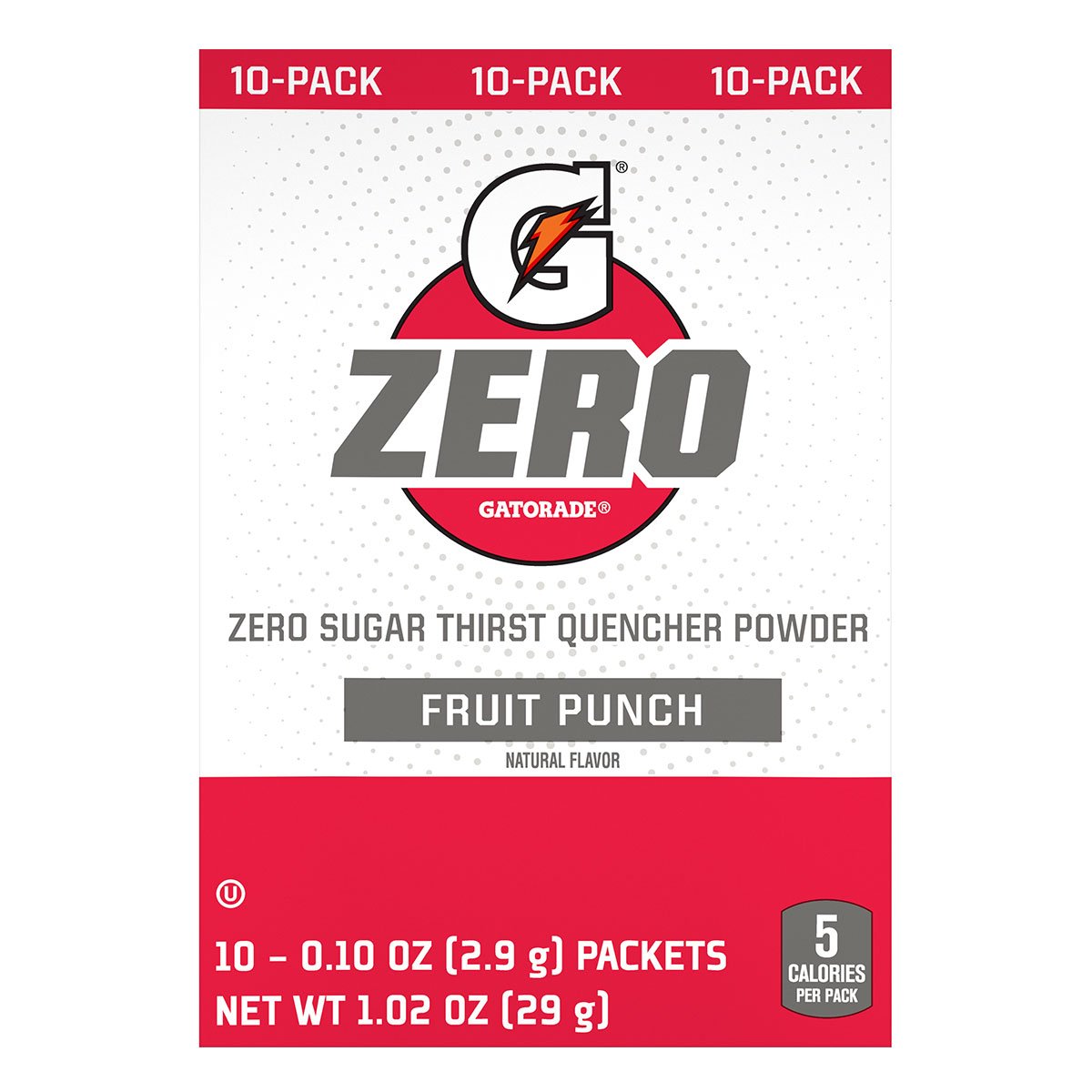 Gatorade G Zero Powder Packs