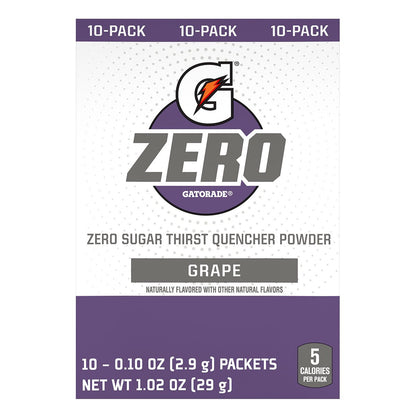 Gatorade G Zero Powder Packs