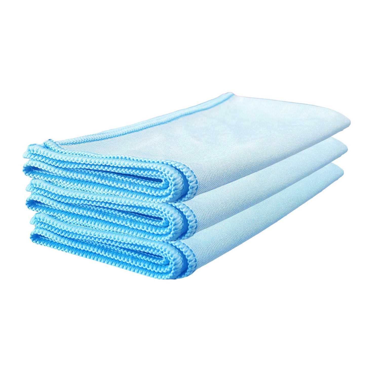 Wipe Once Microfiber Glass Cleaning Cloth Pro - 3 Pack