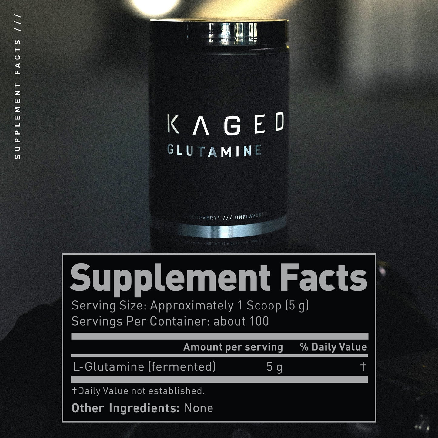 Kaged Glutamine Powder