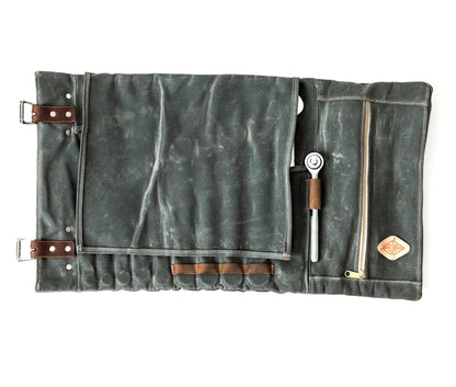 Canvas Tool Roll by Lifetime Leather Co