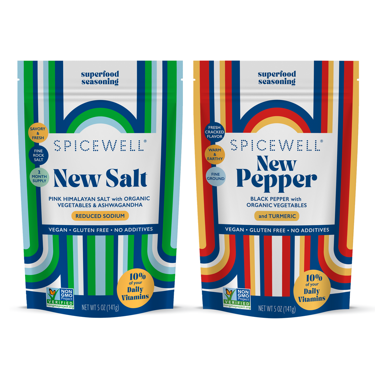 Superfood Salt & Pepper Duo by Spicewell