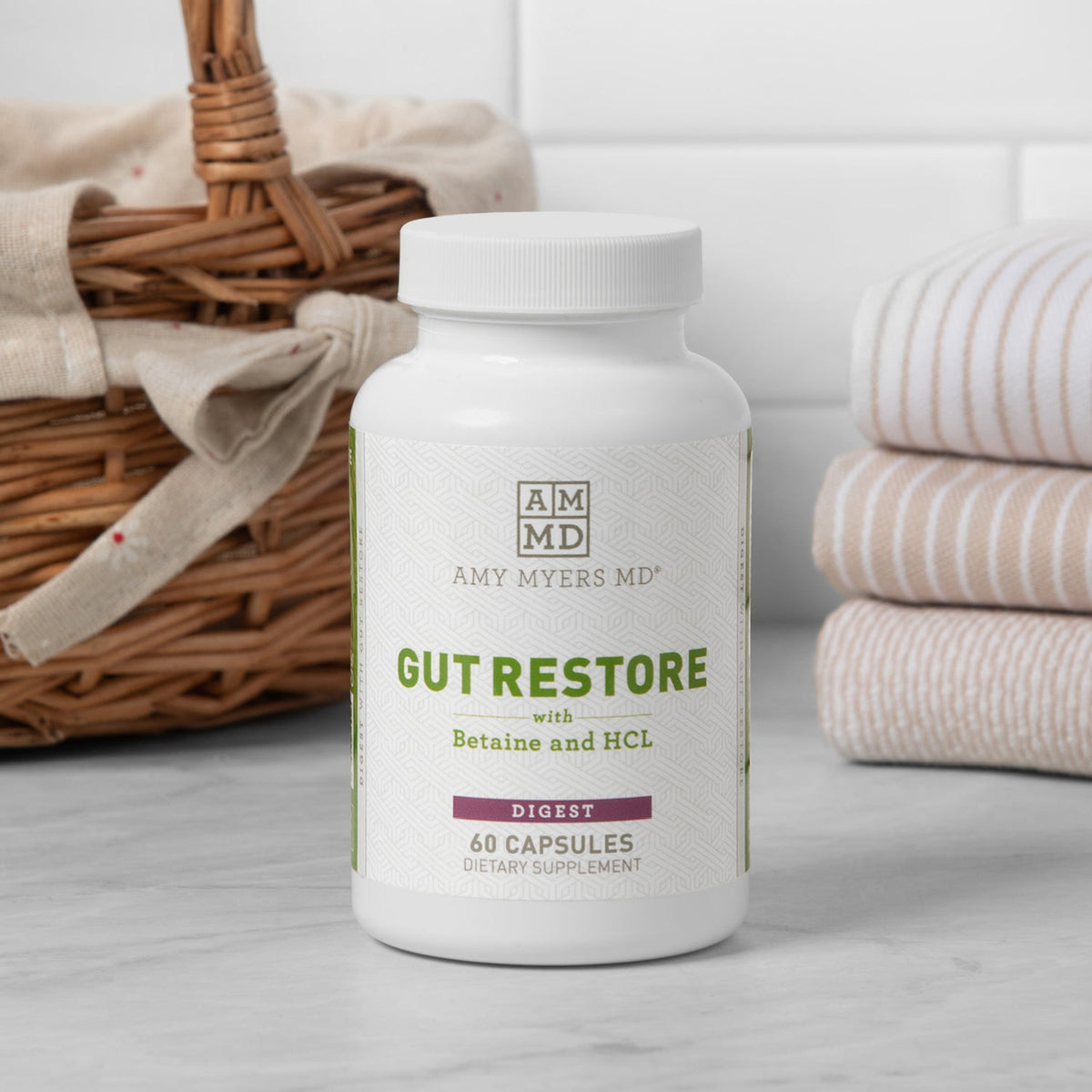 Gut Restore with Betaine and HCL by Amy Myers MD