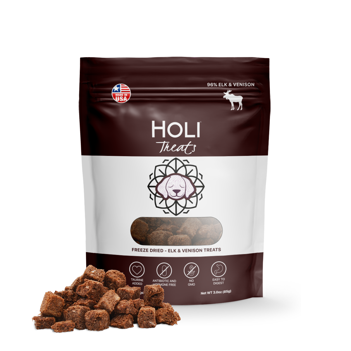 Elk & Venison Dog Treats by HOLI