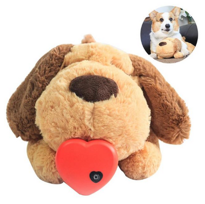 Puppy Sleep Aid Toy: Anxiety-Reducing, Chewable Heartbeat by Plushy Planet