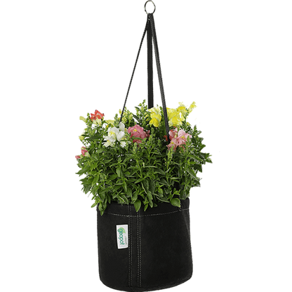 GeoPot Fabric Pot Hanging Garden Basket by Geopot