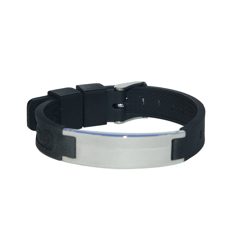 Silicone Energy Bracelet 4-in-1. 8 Colors available. Model SB032