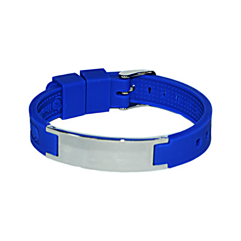 Silicone Energy Bracelet 4-in-1. 8 Colors available. Model SB032