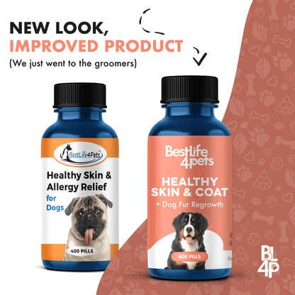 Healthy Skin & Coat for Dogs by BestLife4Pets