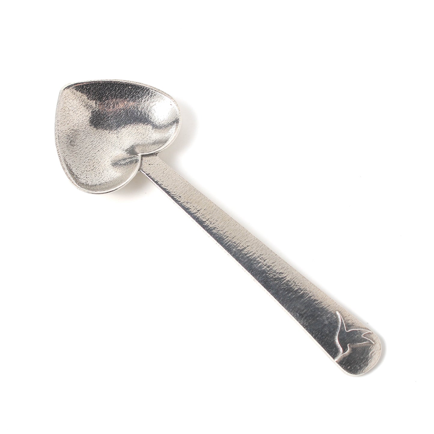 Heirloom Heart Pewter Tea Scoop by Plum Deluxe Tea