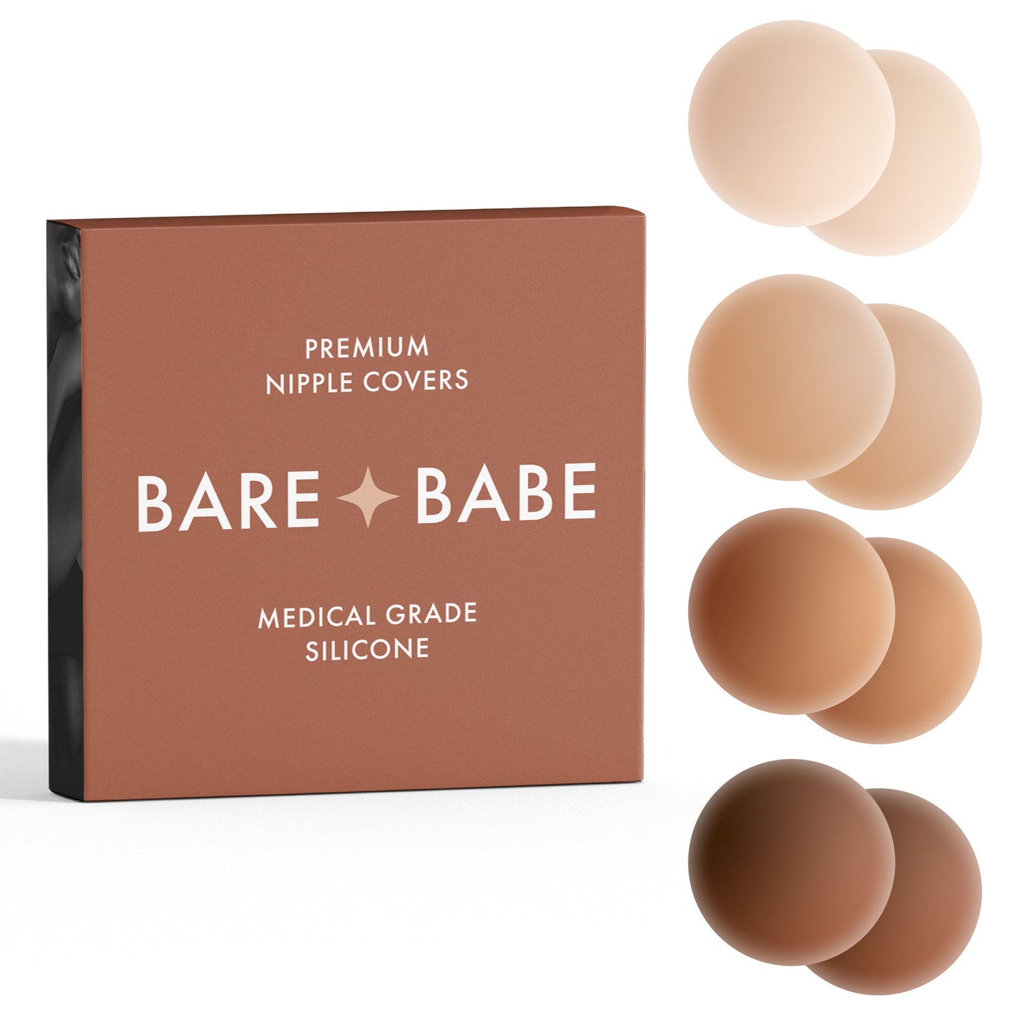 Adhesive Nipple Covers by Bare Babe