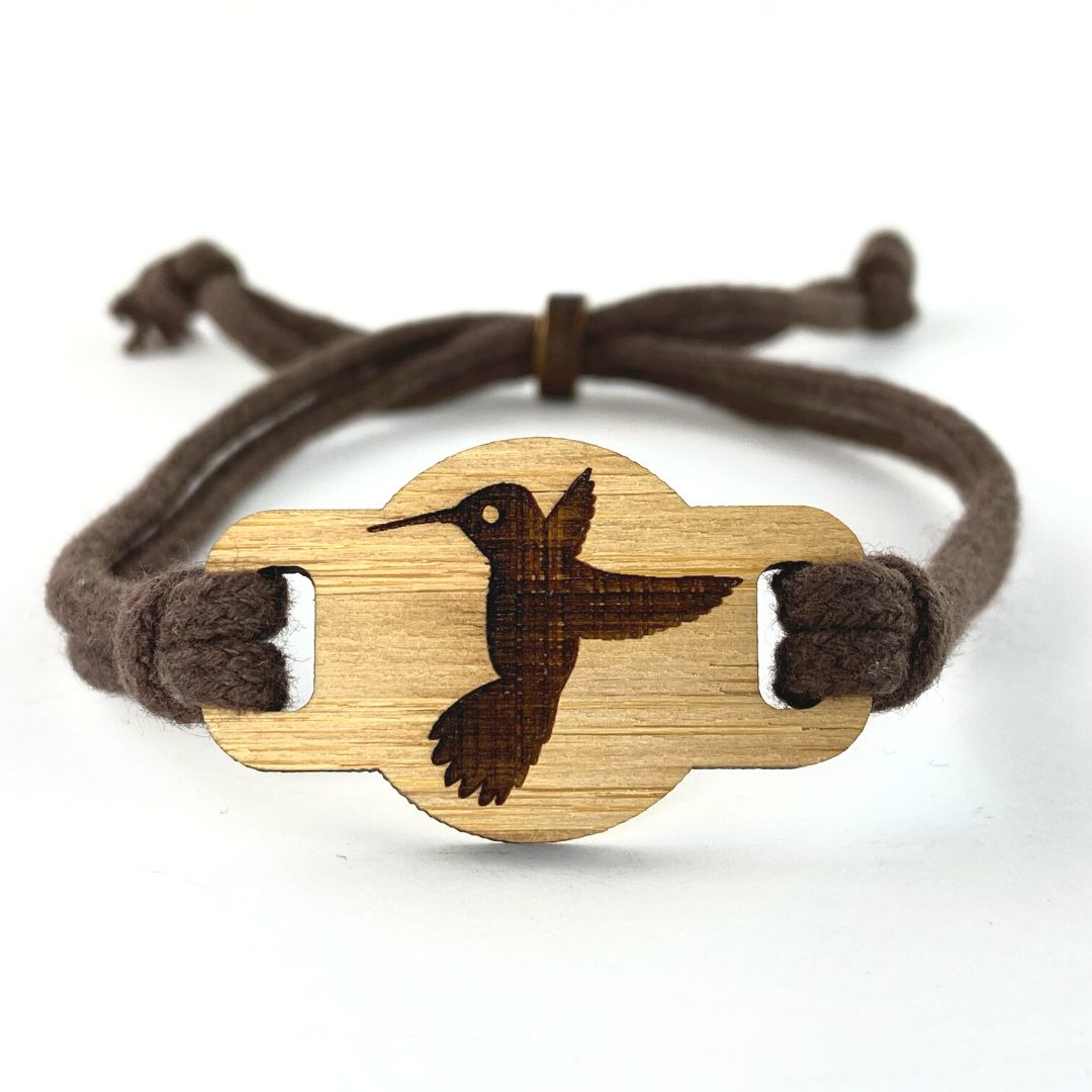 Bamboo Adjustable Bracelets by Made for Freedom