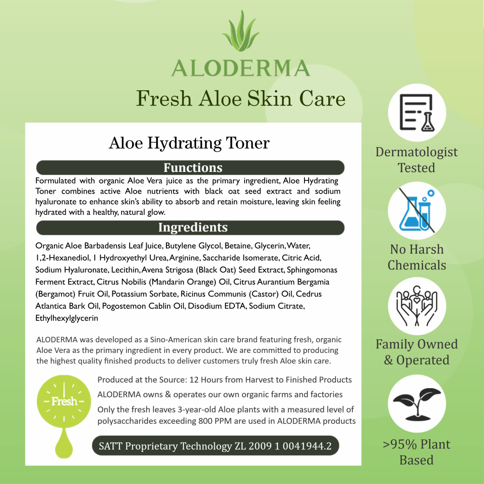 Aloe Hydrating Toner