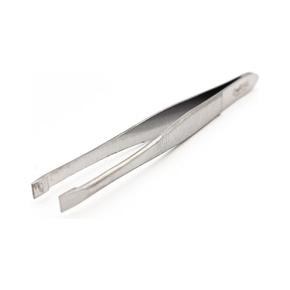 Dural Straight Tweezer Classic Silver