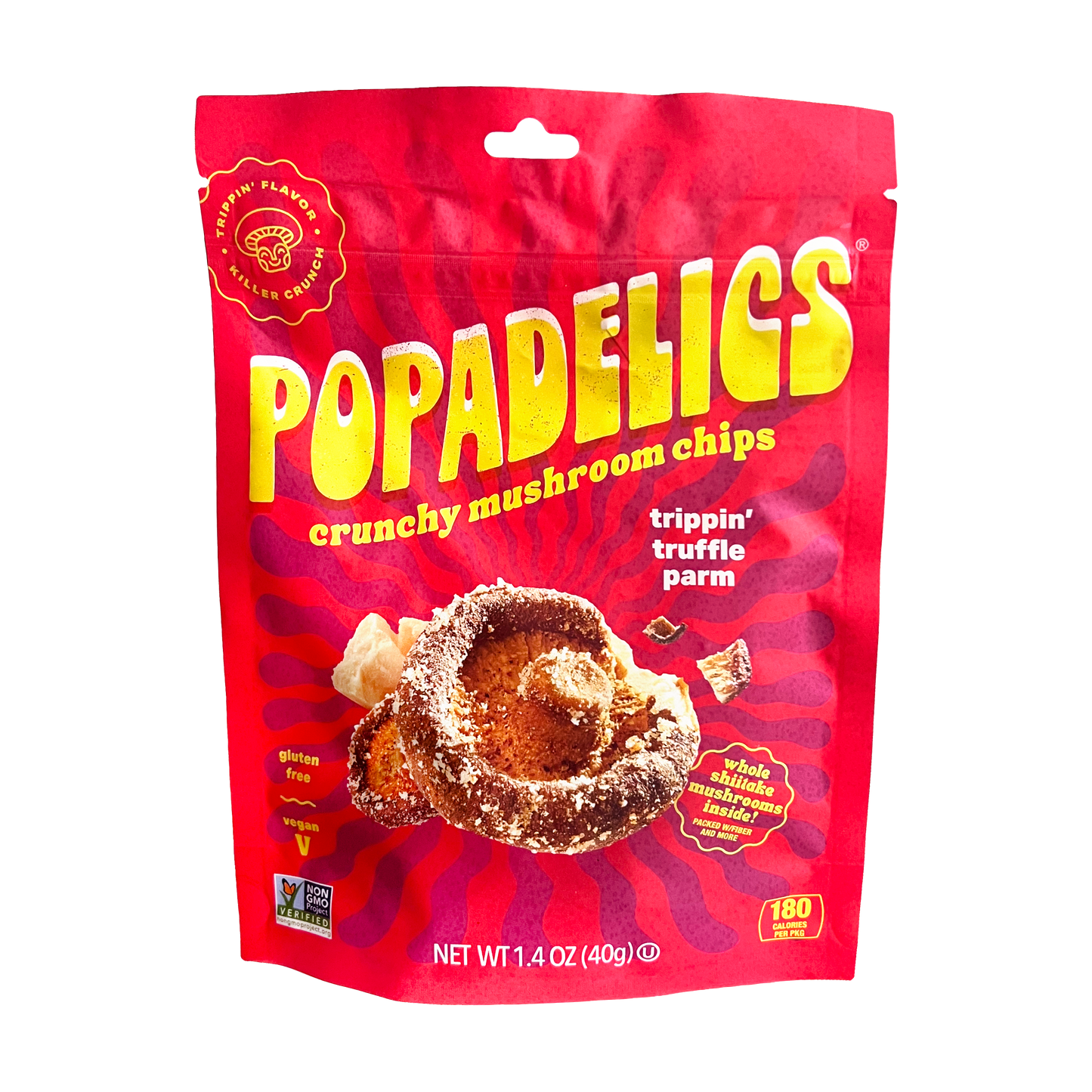 Popadelics Crunchy Mushroom Chips - Variety Pack by Popadelics