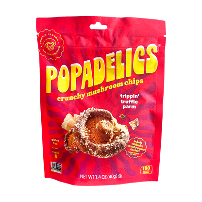 Popadelics Crunchy Mushroom Chips - Variety Pack by Popadelics