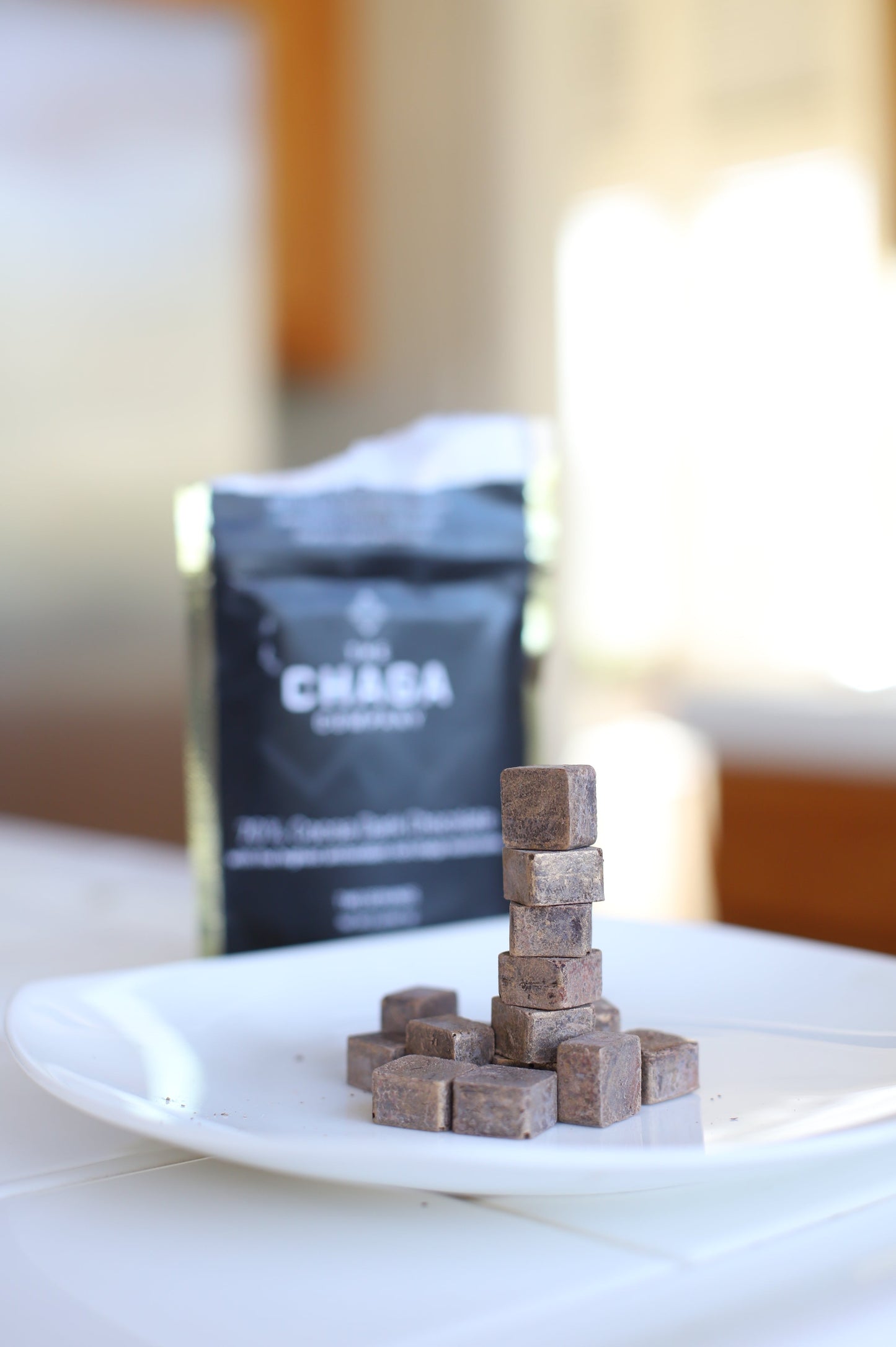 3 Pack - 70% Dark Chocolate Chaga Ingots by The Chaga Company