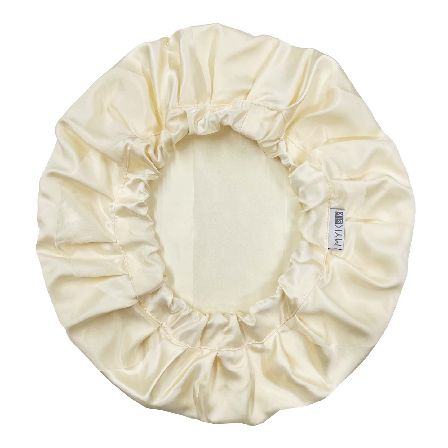 Silk Night Sleeping Cap Bonnet with Comfort Elastic Band