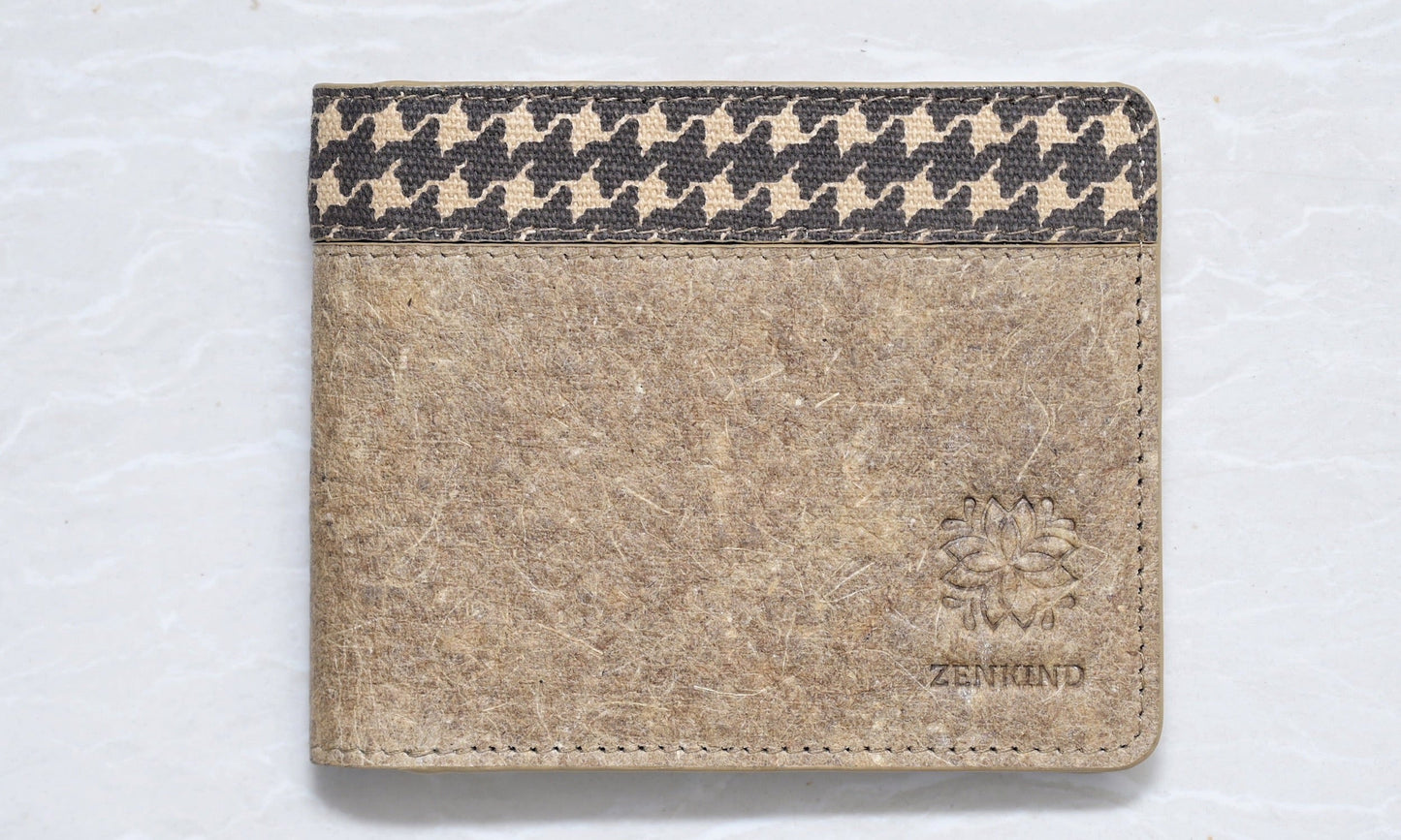 Natural Mens Wallet by Zenkindstore